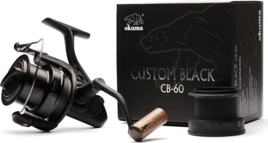 Okuma Custom Black CB 60 távdobó horgászorsó