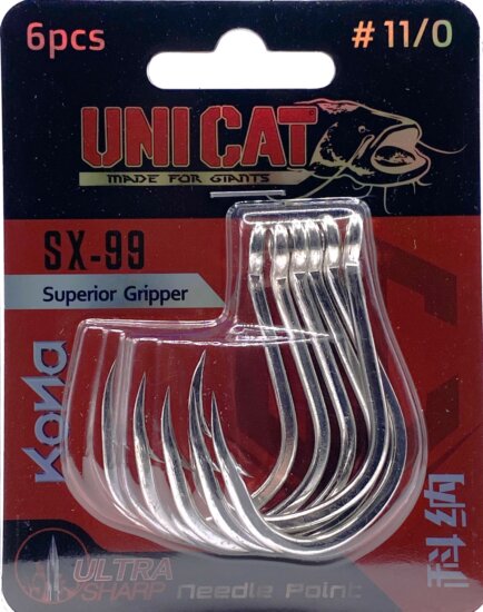 UNI CAT SX-99 Superior Gripper méret 11/0 / 6db
