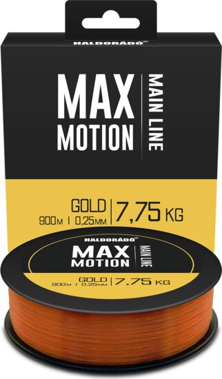 HALDORÁDÓ MAX MOTION Gold 0,25 mm / 900 m - 7,75 kg