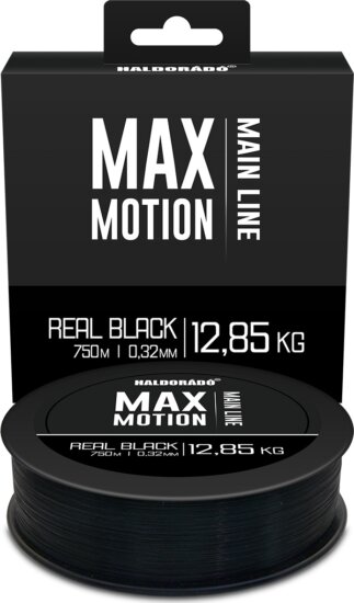 HALDORÁDÓ MAX MOTION Real Black 0,32 mm / 750 m - 12,85 kg