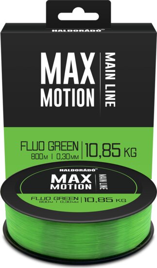 HALDORÁDÓ MAX MOTION Fluo Green 0,30 mm / 800 m - 10,85 kg