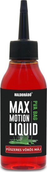 HALDORÁDÓ MAX MOTION PVA Bag Liquid - Fűszeres Vörös Máj