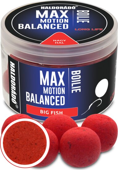 HALDORÁDÓ MAX MOTION Boilie Balanced 20 mm - Nagy Hal