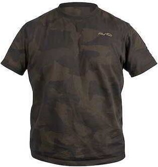 Avid Carp Distortion Camo T-Shirt, XL