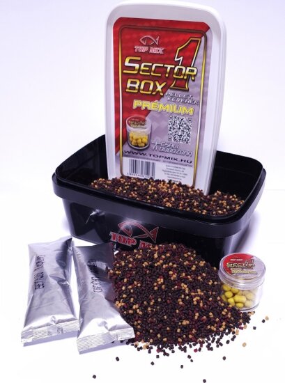 TOP MIX Sector 1 pellet box Prémium