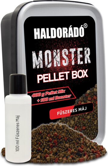 HALDORÁDÓ MONSTER Pellet Box - Fűszeres Máj