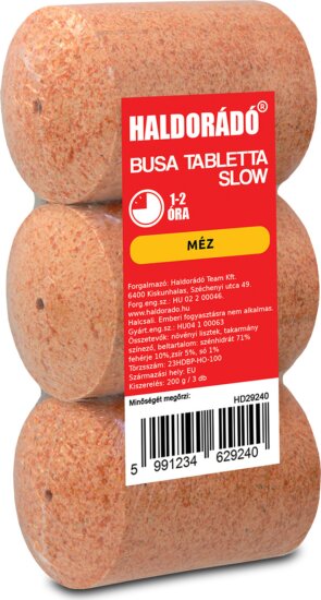 HALDORÁDÓ Busa tabletta Slow - Méz