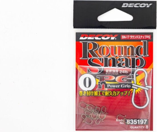 Kapocs Decoy Sn-17 Round Snap Pg Power Grip #1 30lbs
