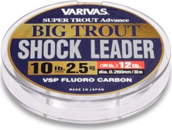 Varivas Big Trout Shock Leader Fluorocarbon Vsp 30m