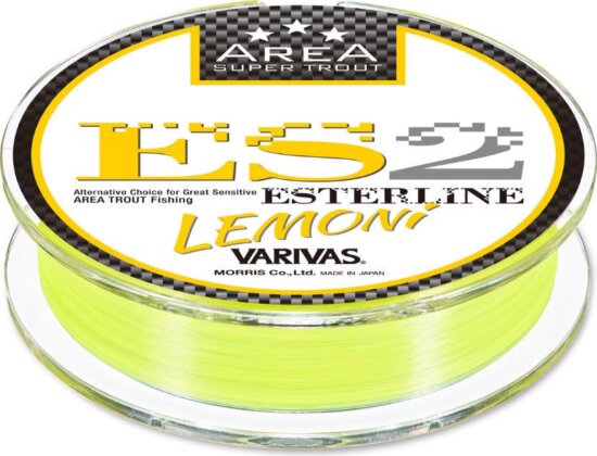 Varivas Super Trout Area Es2 Ester Lemoni 80m 0.105mm 2.3Lb