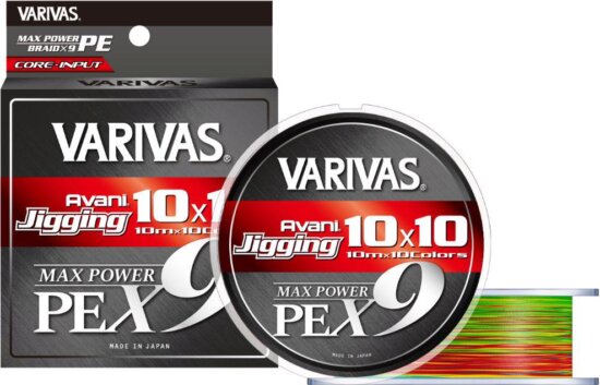 Varivas Avani Jigging 10X10max Pe X9 300m