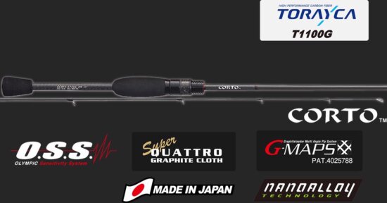 Graphiteleader Super Corto 17 Gsrcs-612L-T Ex Fast 1.85m 0.3-4g Light