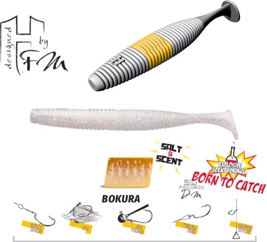 Herakles Fat Shad-Ow105 4.2" 10.5cm Bokura