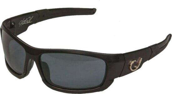 Mustad Hp Polarized Sunglasses - Black Frame, Smoke Lens