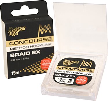 Benzár Concourse Braided Hooklink 15M 0.14mm