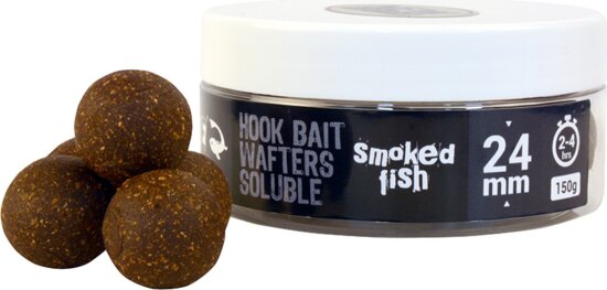 The One Hook Bait Wafters Soluble Black 24mm