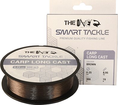 The One Carp Long Cast Brown 300M 0.25mm 8,95Kg 19Lb