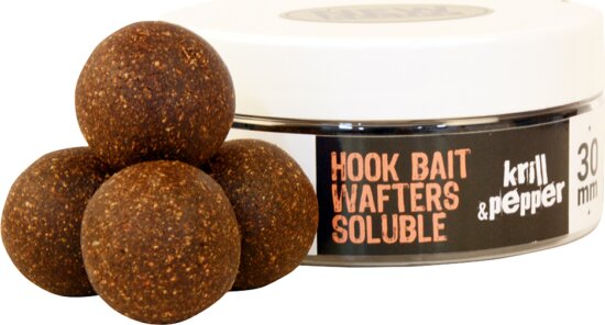 The Big One Hook Bait Wafters Soluble Krill&Pepper 30mm