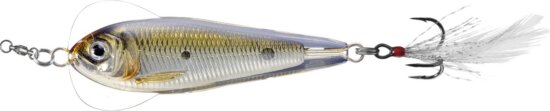 Livetarget Flutter Shad Jigging Spoon Silver/Bronze 50 mm 11 G