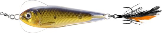 Livetarget Flutter Shad Jigging Spoon Gold/Black 50 mm 11 G
