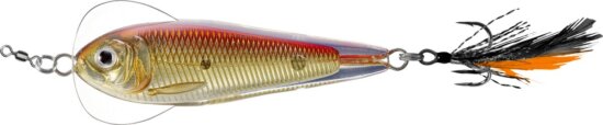 Livetarget Flutter Shad Jigging Spoon Gold/Red 55 mm 14 G