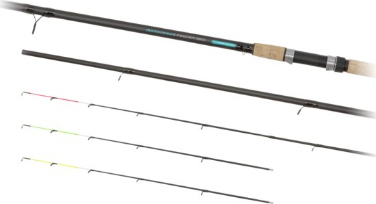 CZ Aggressor Feeder horgászbot, 360 cm, 120+ g, 3+3 részes