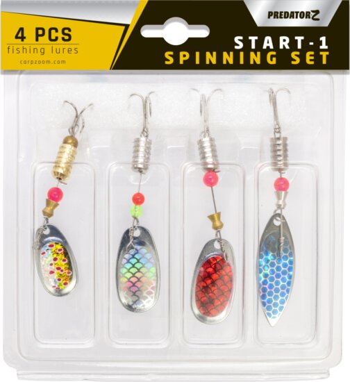 PZ Start-1 pergető szett, 4 g, 5 g, különböző színek, 4 db