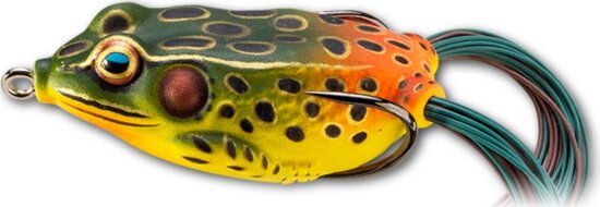 Livetarget Frog Walking Bait Emerald/Red 45 mm 7 G
