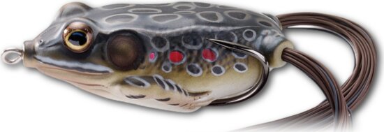 Livetarget Frog Walking Bait Brown/Black 55 mm 18 G