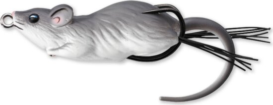 Livetarget Mouse Walking Bait Grey/White 70 mm 14 G