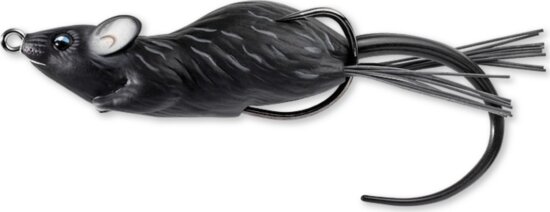 Livetarget Mouse Walking Bait Black/Black 70 mm 14 G