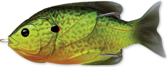 Livetarget Sunfish Walking Bait Florescent Pumpkinseed 75 mm 12 G
