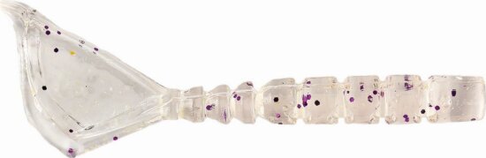 Mustad Aji Parachute Tail 1.7" Clear Purple Glitter 12db/csomag