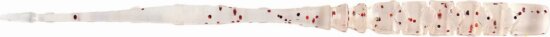 Mustad Aji Straight Tail 3" Uv Clear Red Glitter 12db/csomag