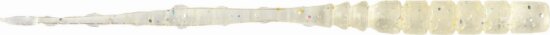Mustad Aji Straight Tail 3" Clear Rainbow Glitter 12db/csomag
