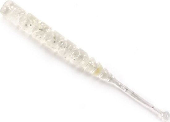 Mustad Aji Ball Tail 2" Clear Rainbow Glitter 12db/csomag