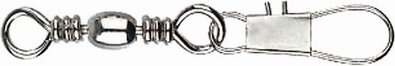 Mustad Barrel Swivel With Interlock Snap 7×B3 10db/csomag
