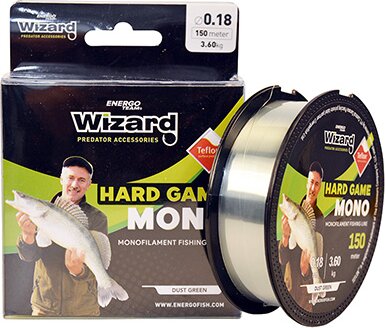 Wizard Hard Game Mono 0.25mm 150M 6.8Kg