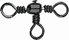 Mustad Barrel Three Way Cross Swivel 3/0 6db/csomag