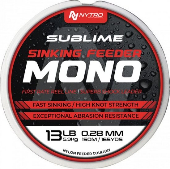 Nytro Sublime Sinking Feeder Mono 0,26