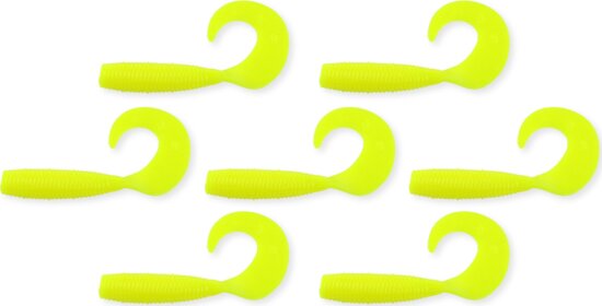 Nevis Twister 6cm 7db/cs Sárga