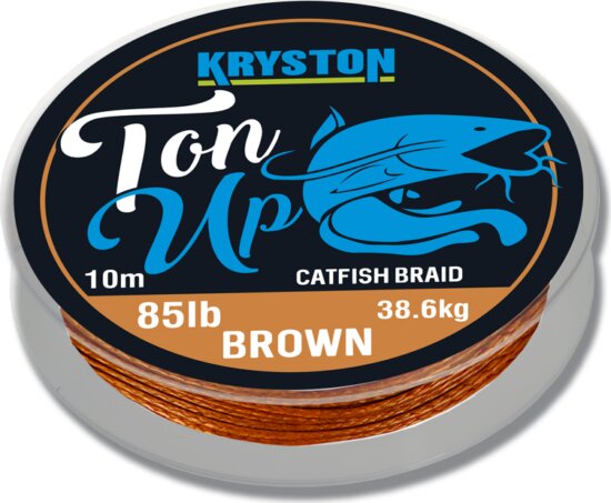 Kryston Ton Up Catfish Braid 85lb 10m