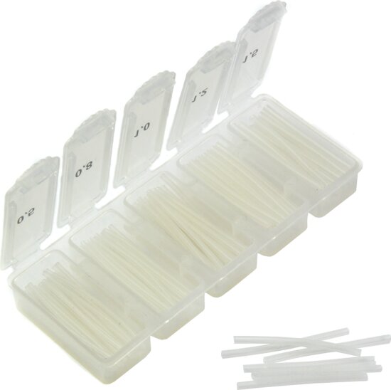 Nevis Szilikon Cső Készlet 5 méret/120db