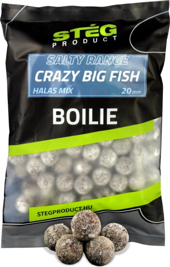 Stég Salty Bojli Range - Crazy Big Fish 20mm 800g