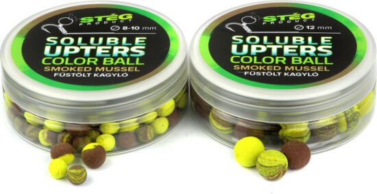 Stég Product Soluble Upters Color Ball 12mm Smoked & Mussel 30g