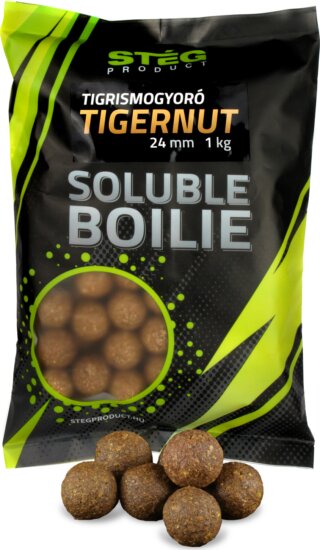 Stég Product Soluble Boilie 24mm Tigernut 1kg