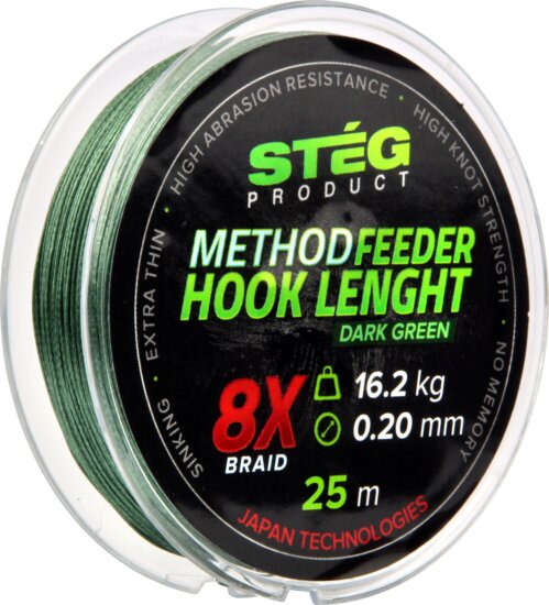 Stég Method Feeder előkezsinór 0.12mm 25m