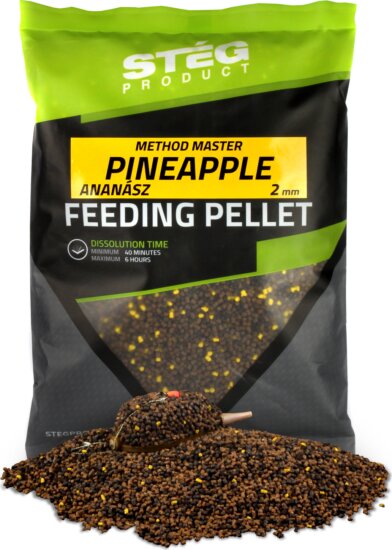 Stég Feeding Pellet 2mm Pineapple 800g