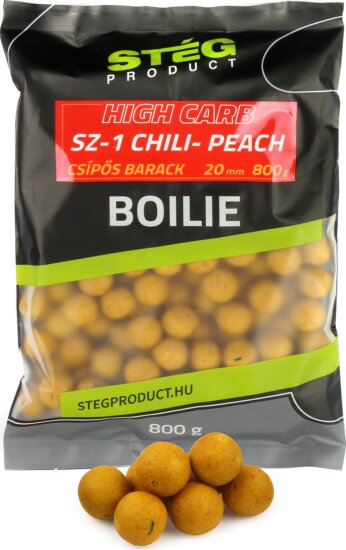 Stég Carb Bojli Range SZ-1 Chili-Peach 20mm 800g