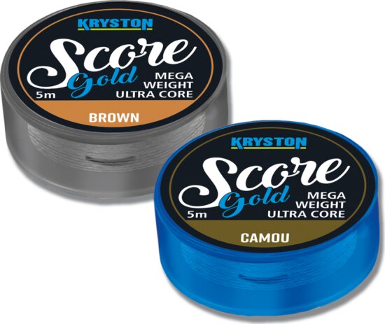Kryston Score Gold Heavyweight Leadcore 60lbs 5m Camou